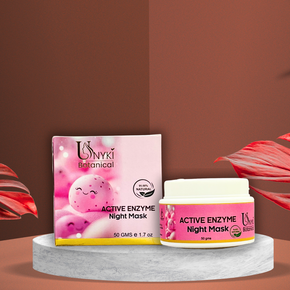 Active Enzyme Night Mask – Overnight Skin Repair & Glow Boost