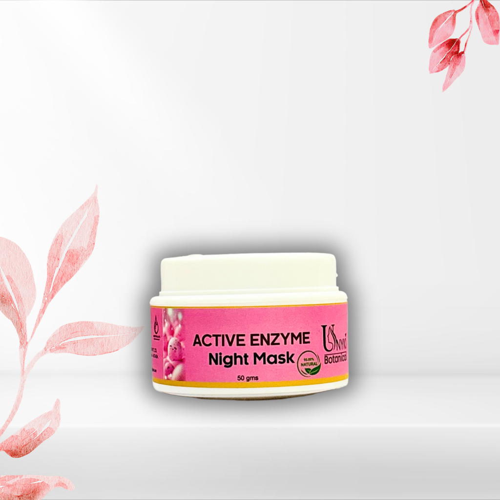 Active Enzyme Night Mask – Overnight Skin Repair & Glow Boost
