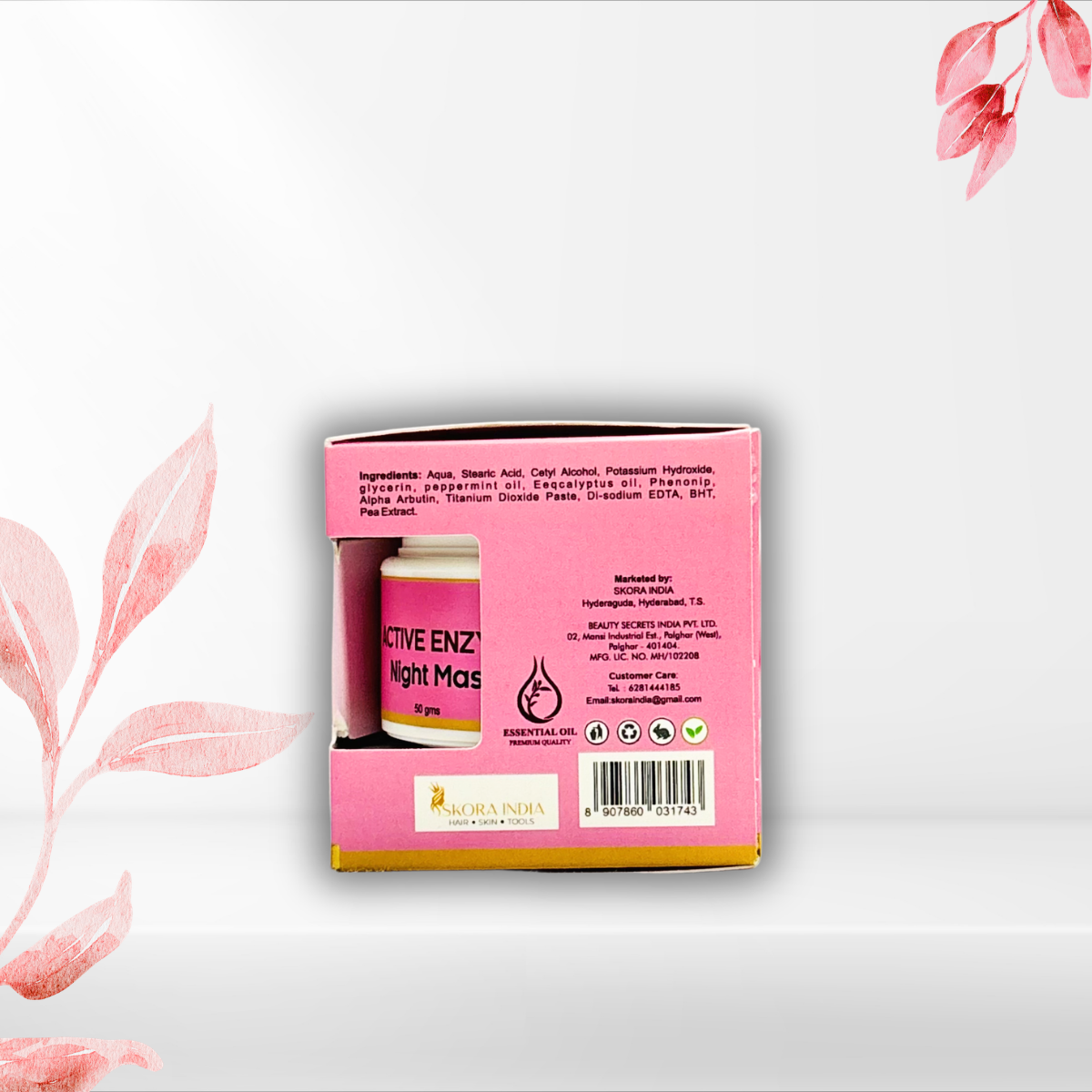 Active Enzyme Night Mask – Overnight Skin Repair & Glow Boost