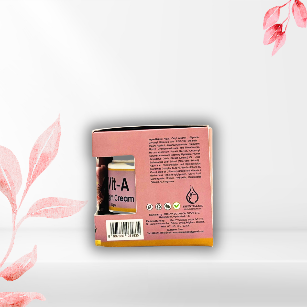 Vit-A Night Cream – Anti-Aging & Skin Renewal Overnight Treatment
