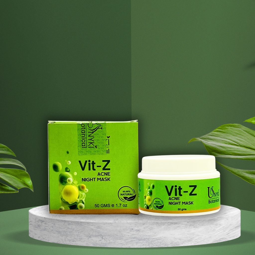 Vit-Z Acne Night Mask – Overnight Repair & Oil Control Treatment