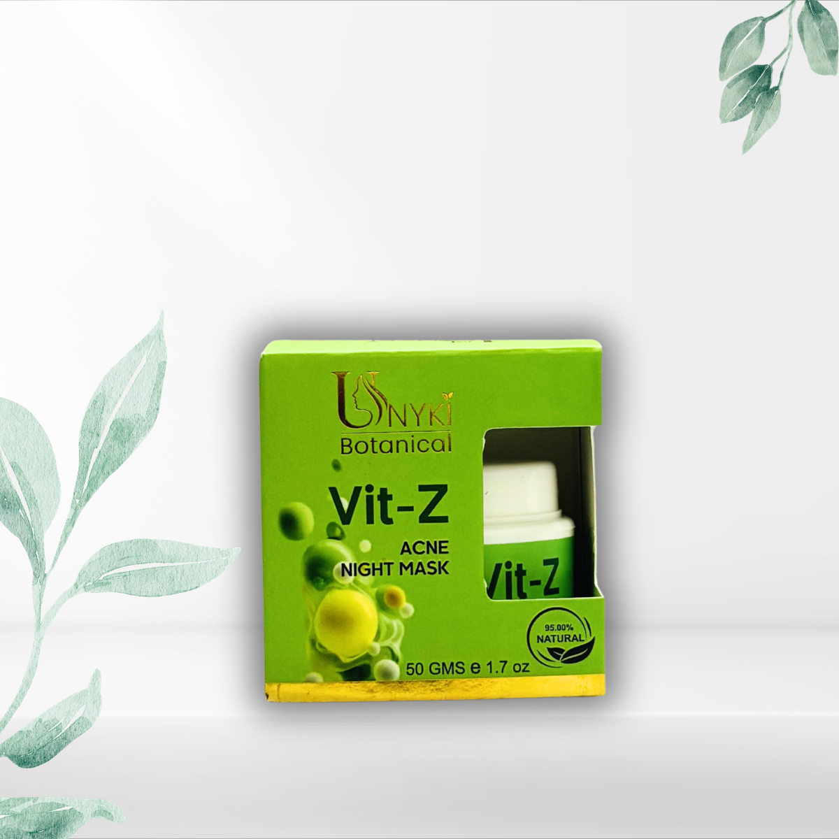 Vit-Z Acne Night Mask – Overnight Repair & Oil Control Treatment