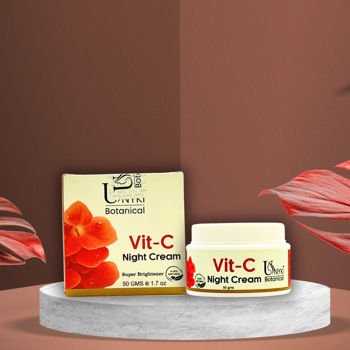 Vit-C Night Cream – Skin Brightening & Repair Overnight Formula