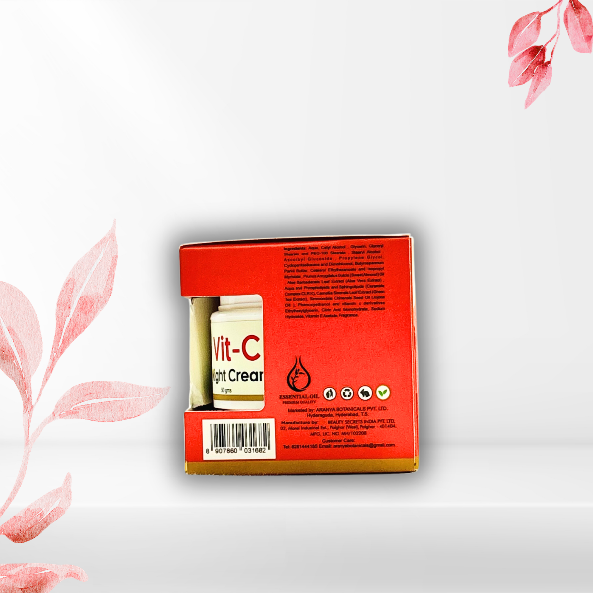 Vit-C Night Cream – Skin Brightening & Repair Overnight Formula
