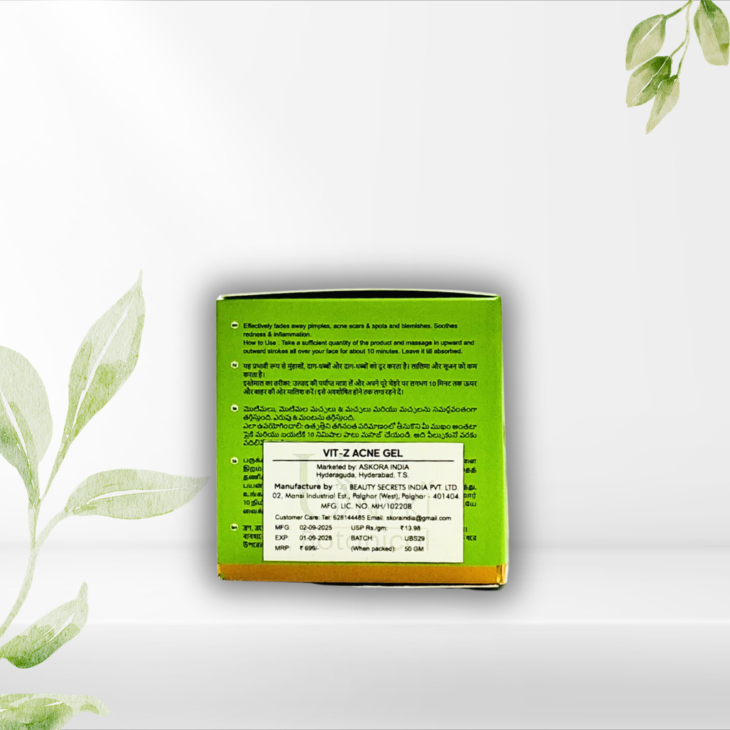 Vit-Z Acne Gel – Advanced Anti-Acne & Oil Control Treatment