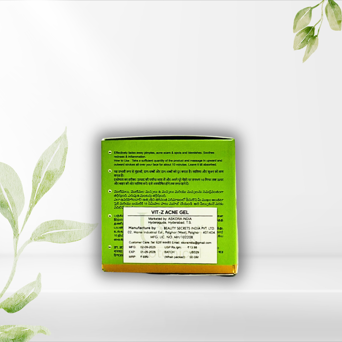 Vit-Z Acne Gel – Advanced Anti-Acne & Oil Control Treatment