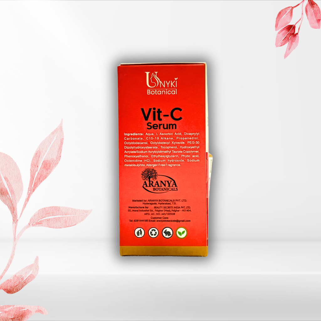UNYKI Botanical Vit-C Serum – Super Brightener (30ml)