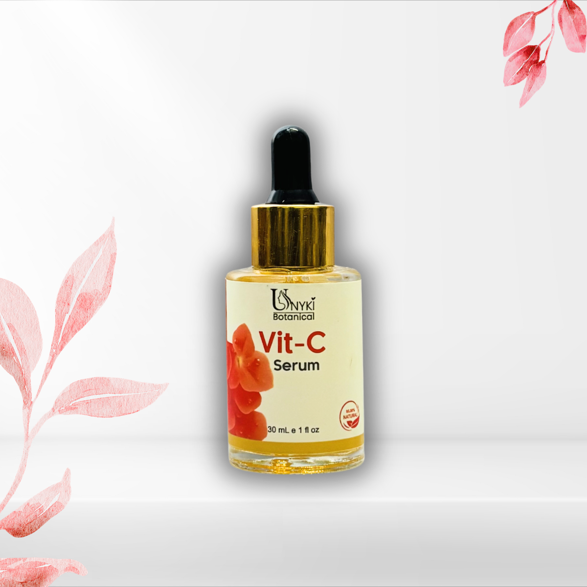 UNYKI Botanical Vit-C Serum – Super Brightener (30ml)