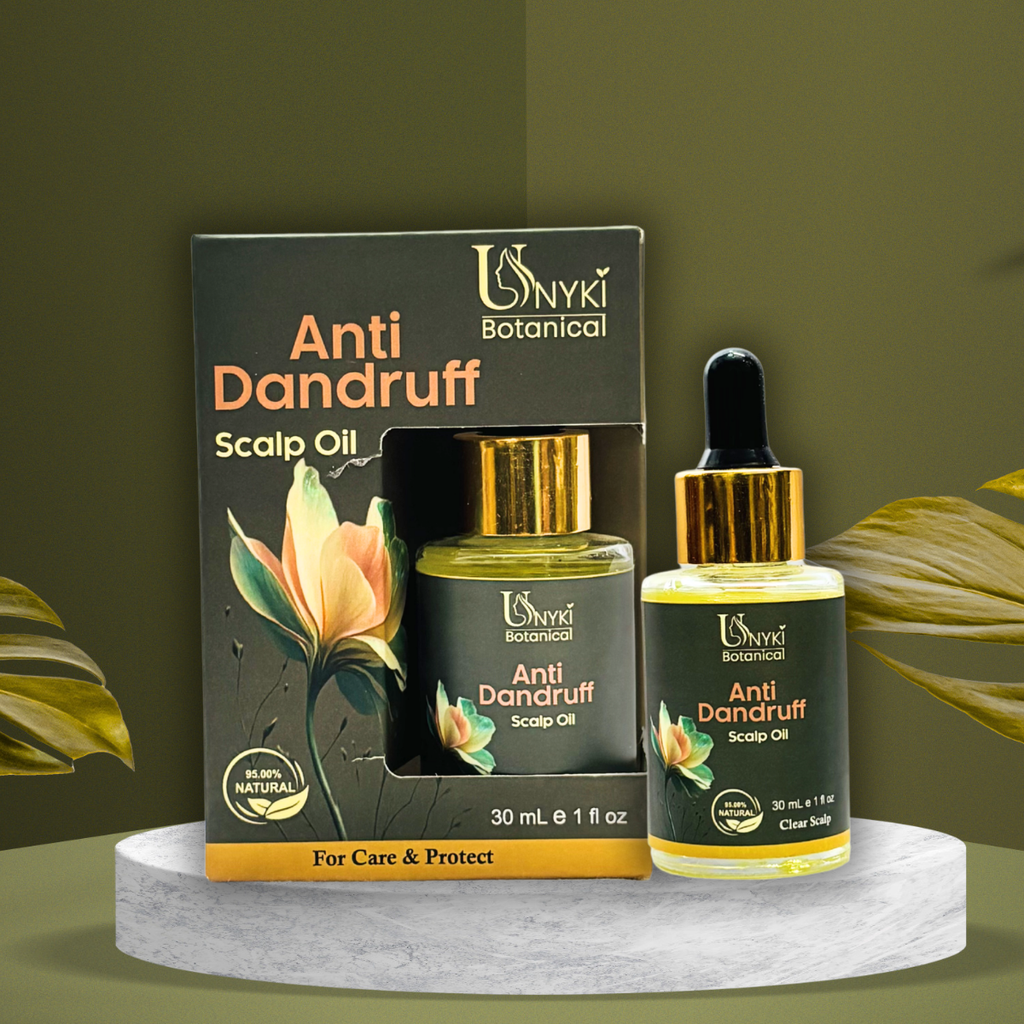 UNYKI Botanical Anti Dandruff Scalp Oil – Nourishing Treatment (30ml)