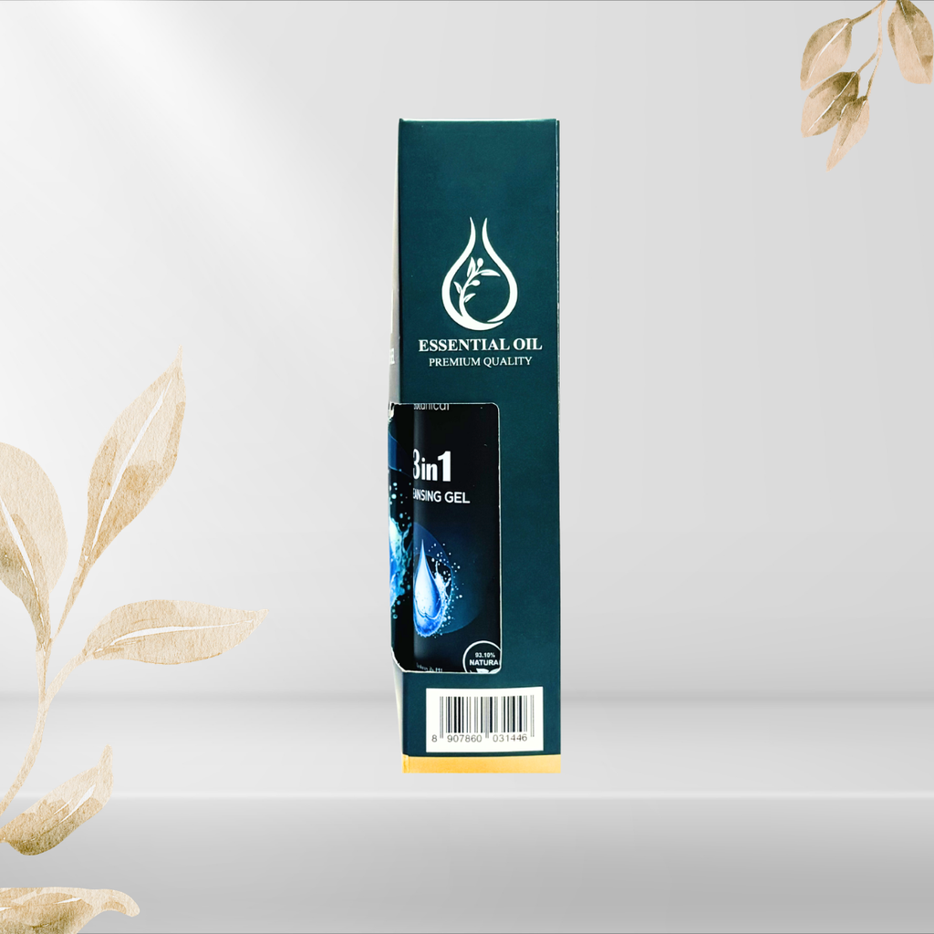 3-in-1 Cleansing Gel – Deep Cleanse, Makeup Remover & Skin Refresher