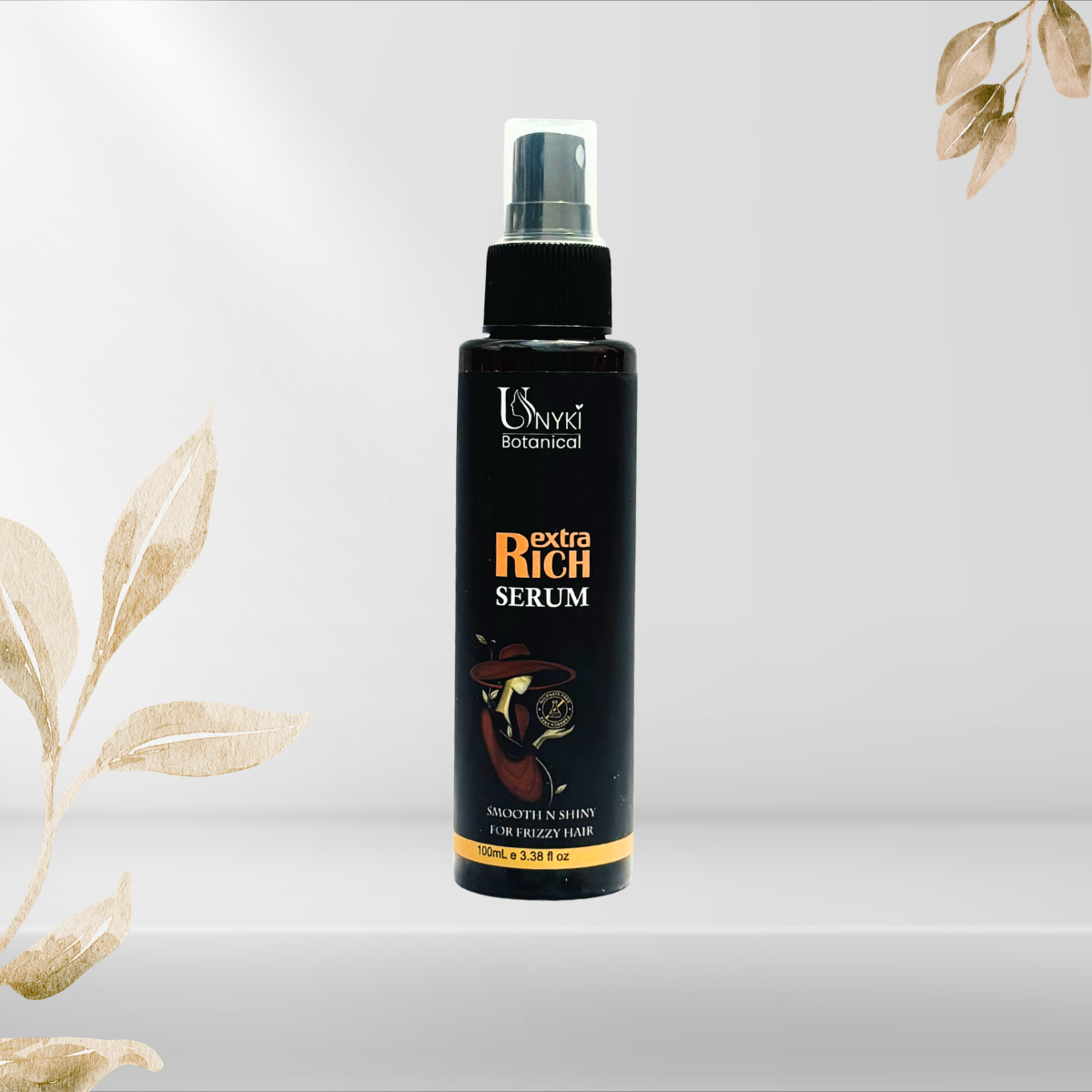 Unyki Botanical Extra Rich Hair Serum – Smooth & Shiny Anti-Frizz Treatment (100ml)