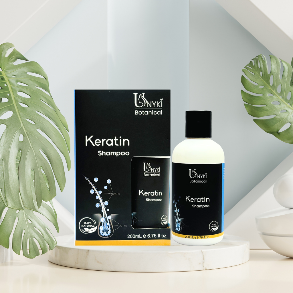 Keratin Shampoo – Hair Repair & Strengthening Shampoo for Smooth & Frizz-Free Hair
