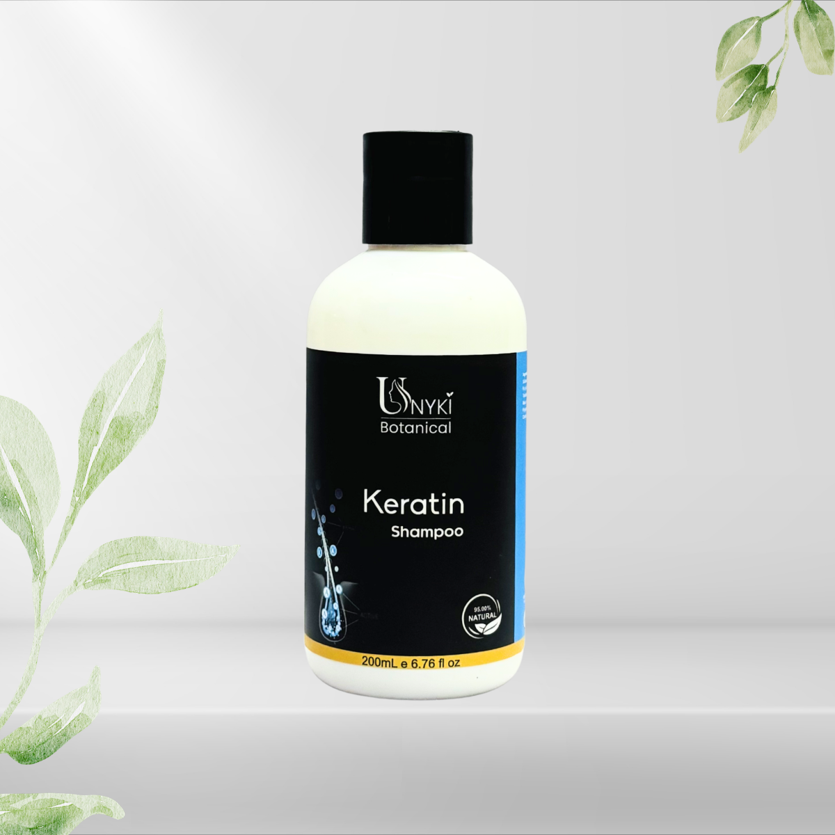 Keratin Shampoo – Hair Repair & Strengthening Shampoo for Smooth & Frizz-Free Hair