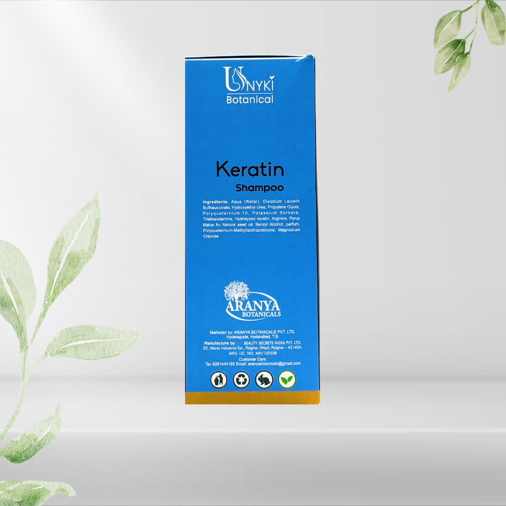 Keratin Shampoo – Hair Repair & Strengthening Shampoo for Smooth & Frizz-Free Hair