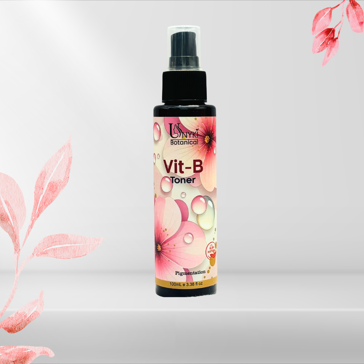 Unyki Botanical Vit-B Toner – Brightening & Pigmentation Control Face Toner (100ml)