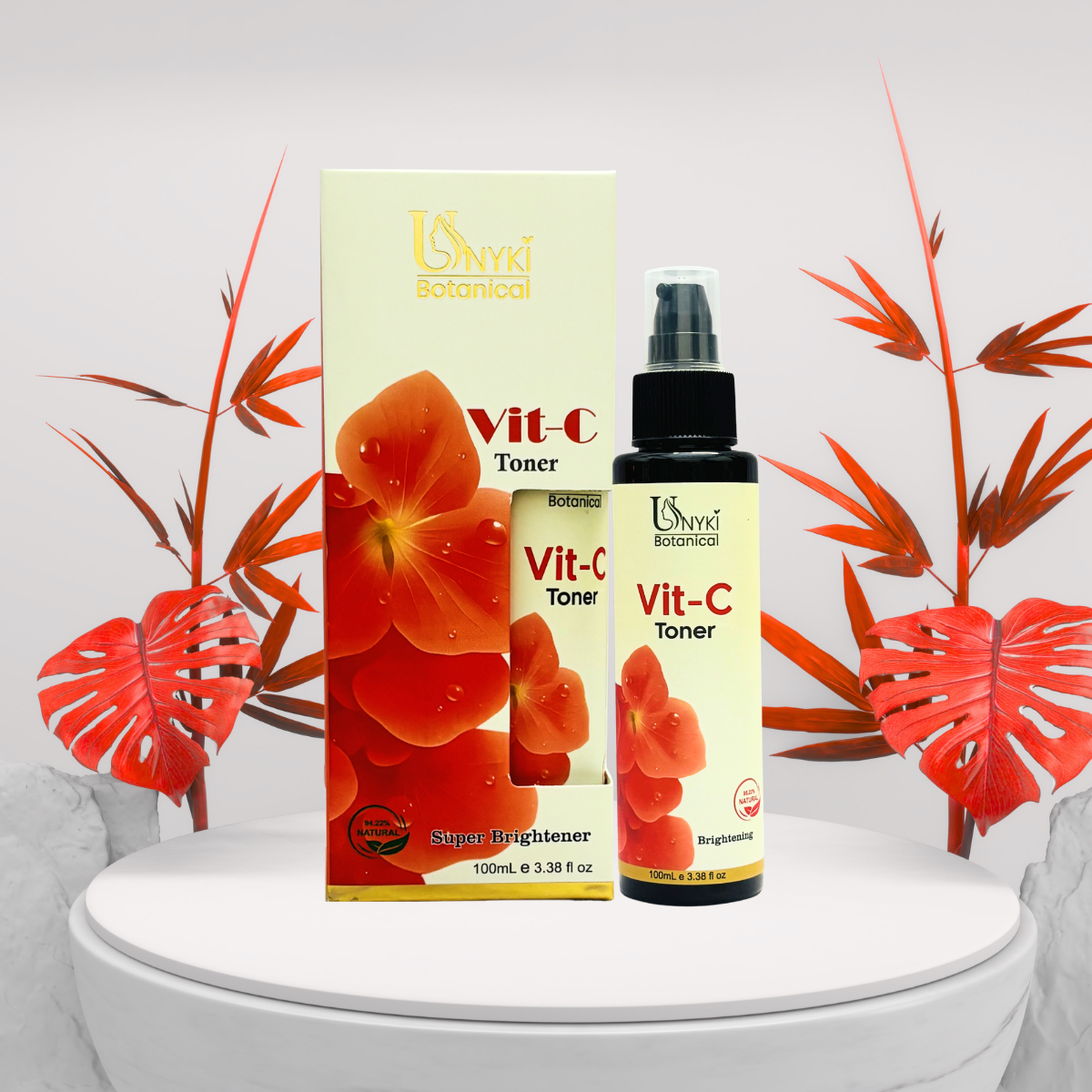 Unyki Botanical Vit-C Toner – Brightening & Skin Radiance Enhancer (100ml)