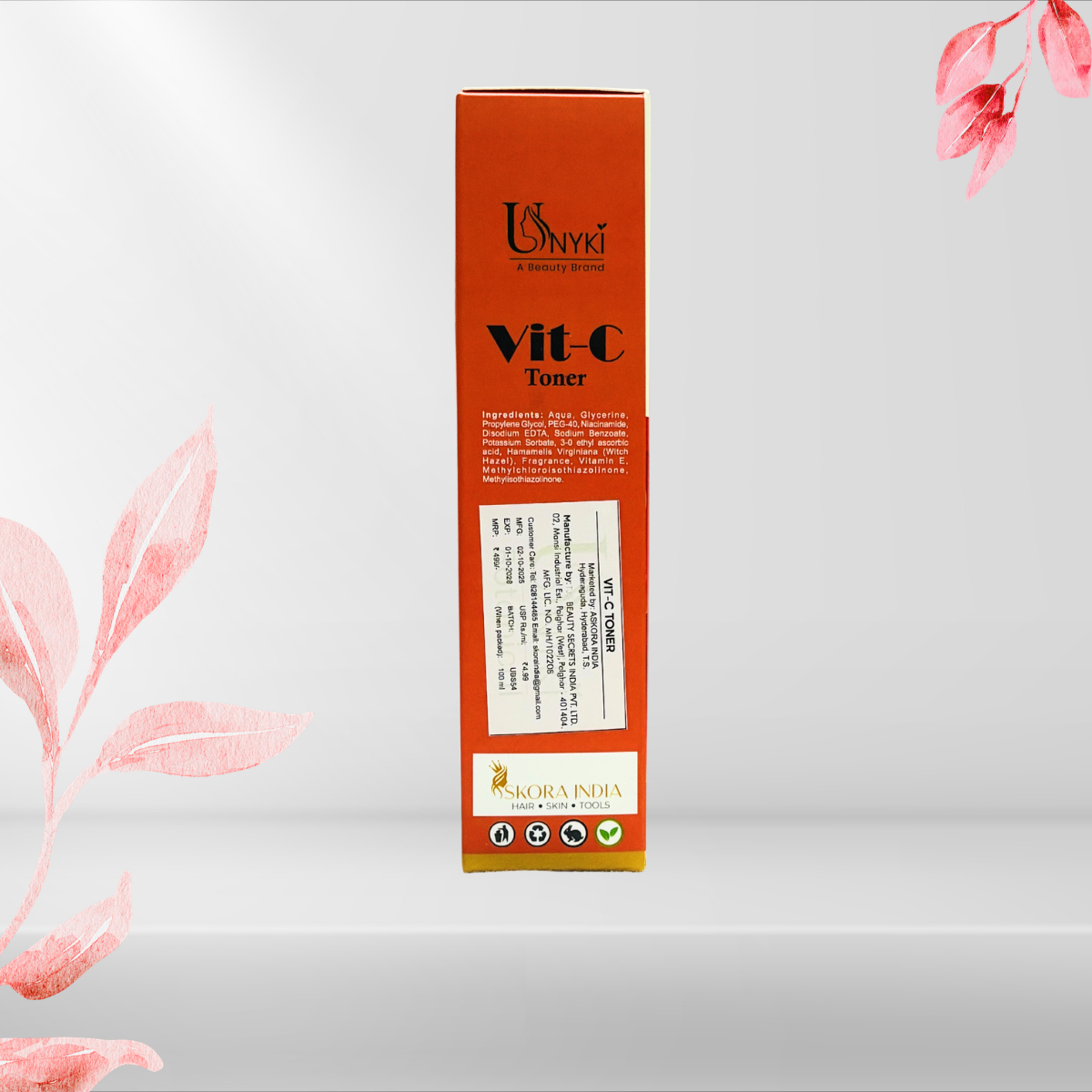 Unyki Botanical Vit-C Toner – Brightening & Skin Radiance Enhancer (100ml)