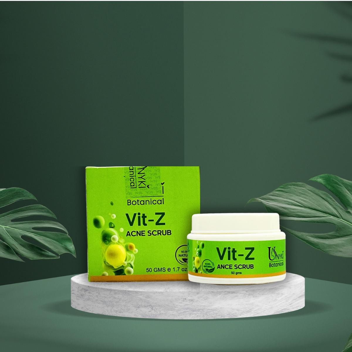 Vit-Z Acne Scrub – Deep Cleansing & Oil Control Face Scrub