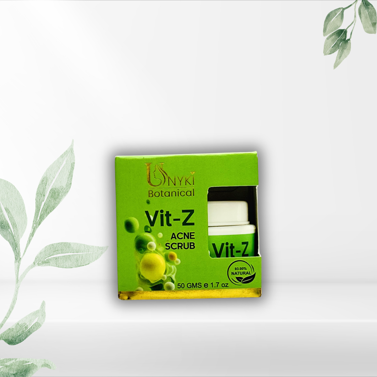 Vit-Z Acne Scrub – Deep Cleansing & Oil Control Face Scrub